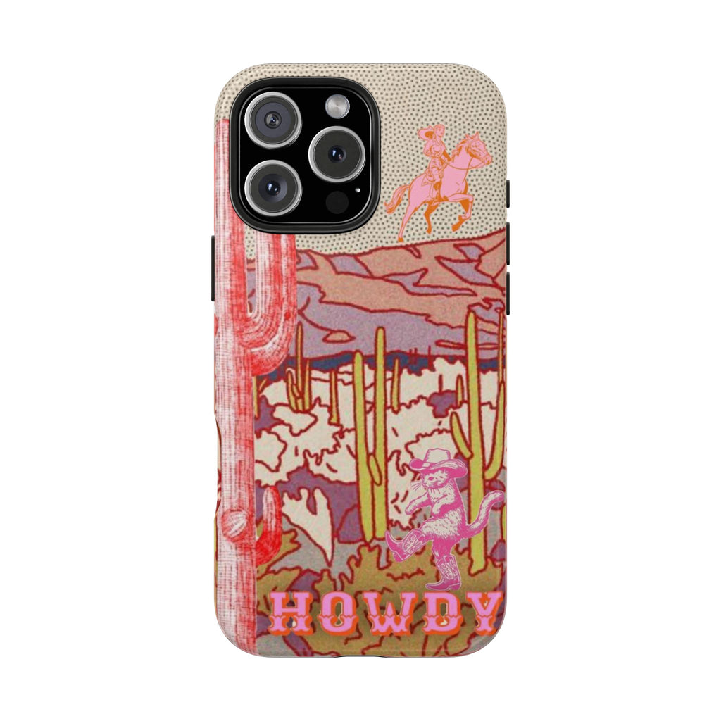 HOWDY ARIZONA WESTERN PHONE CASE