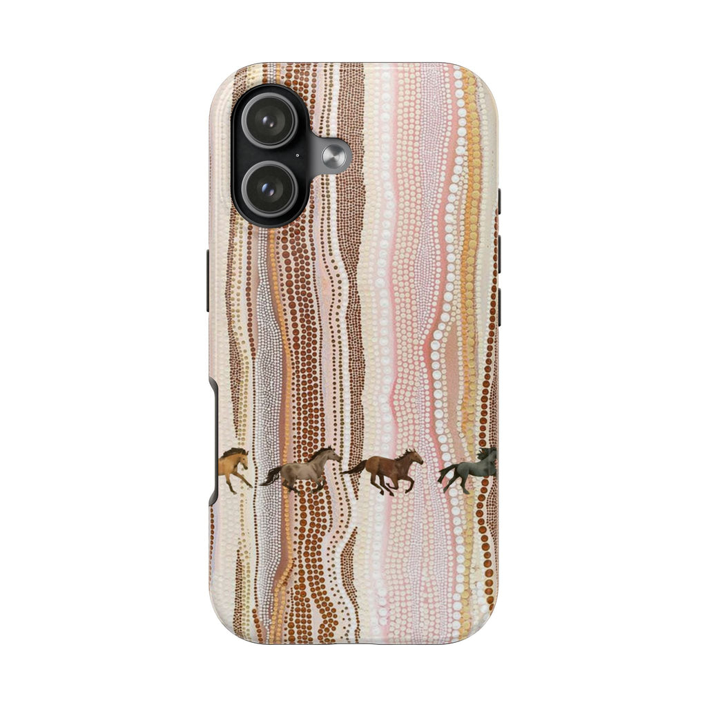 OUT WEST RODEO HORSES PHONE CASE