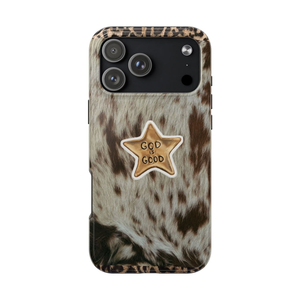 WESTERN GOD IS GOOD PHONE CASE