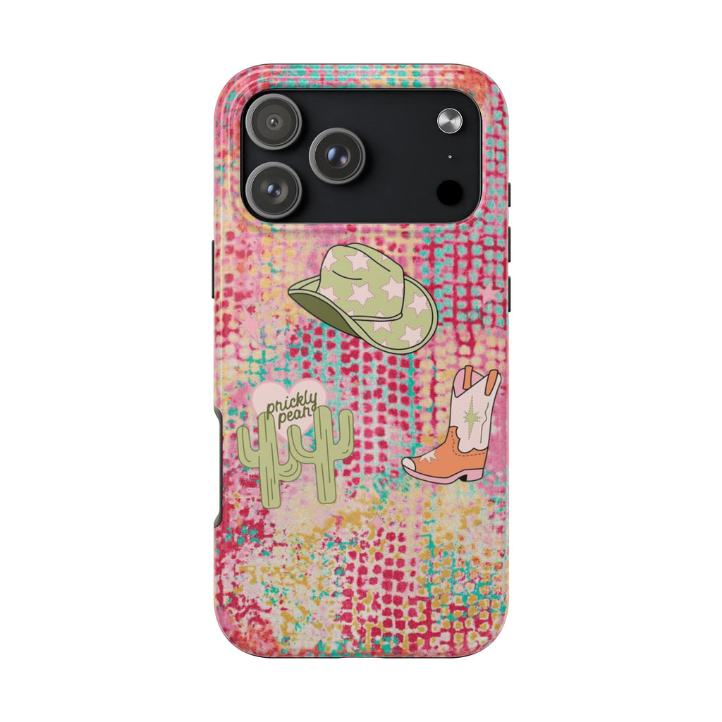 WESTERN SANDS PRICKLY PEAR COWBOY PHONE CASE