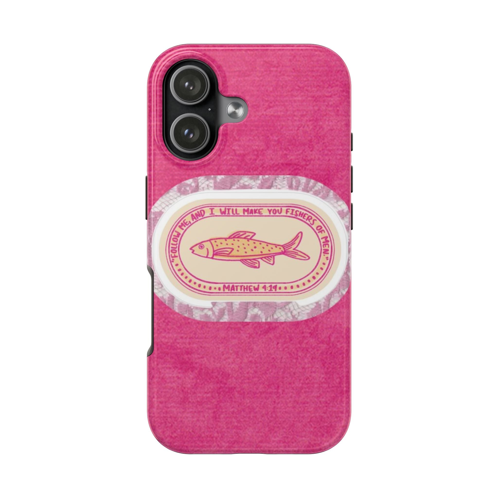 MATTHEW 4:19 PHONE CASE