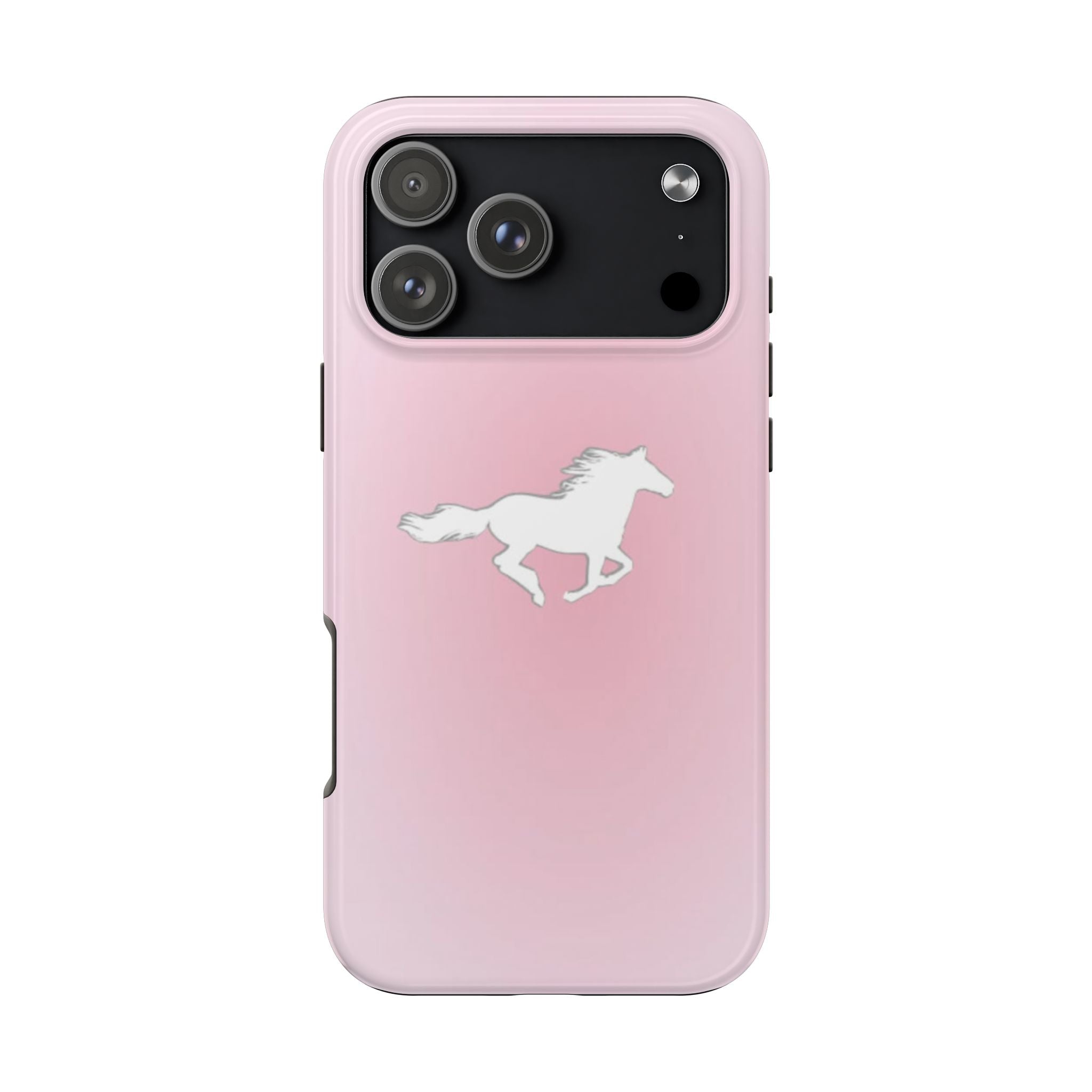 PINK AURA WESTERN HORSE PHONE CASE