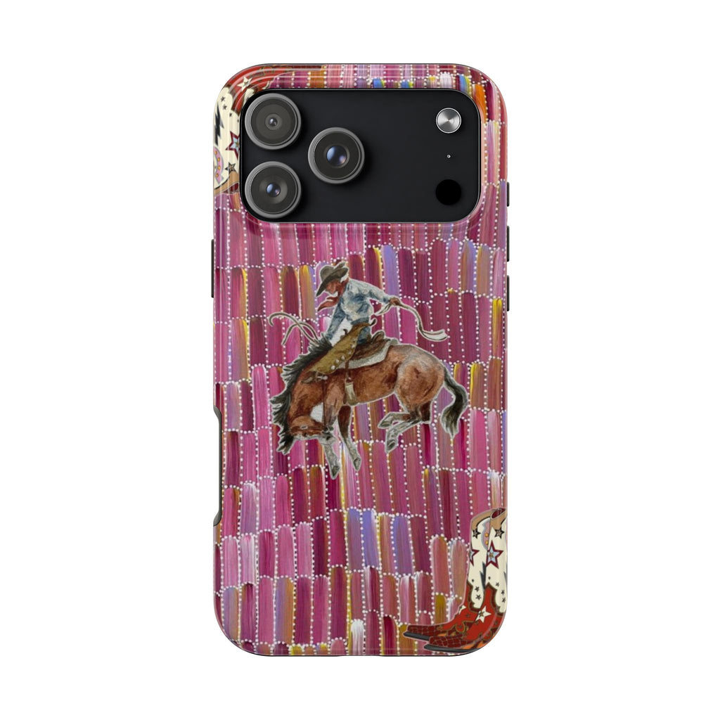 PRISM WESTERN RODEO COWBOY PHONE CASE
