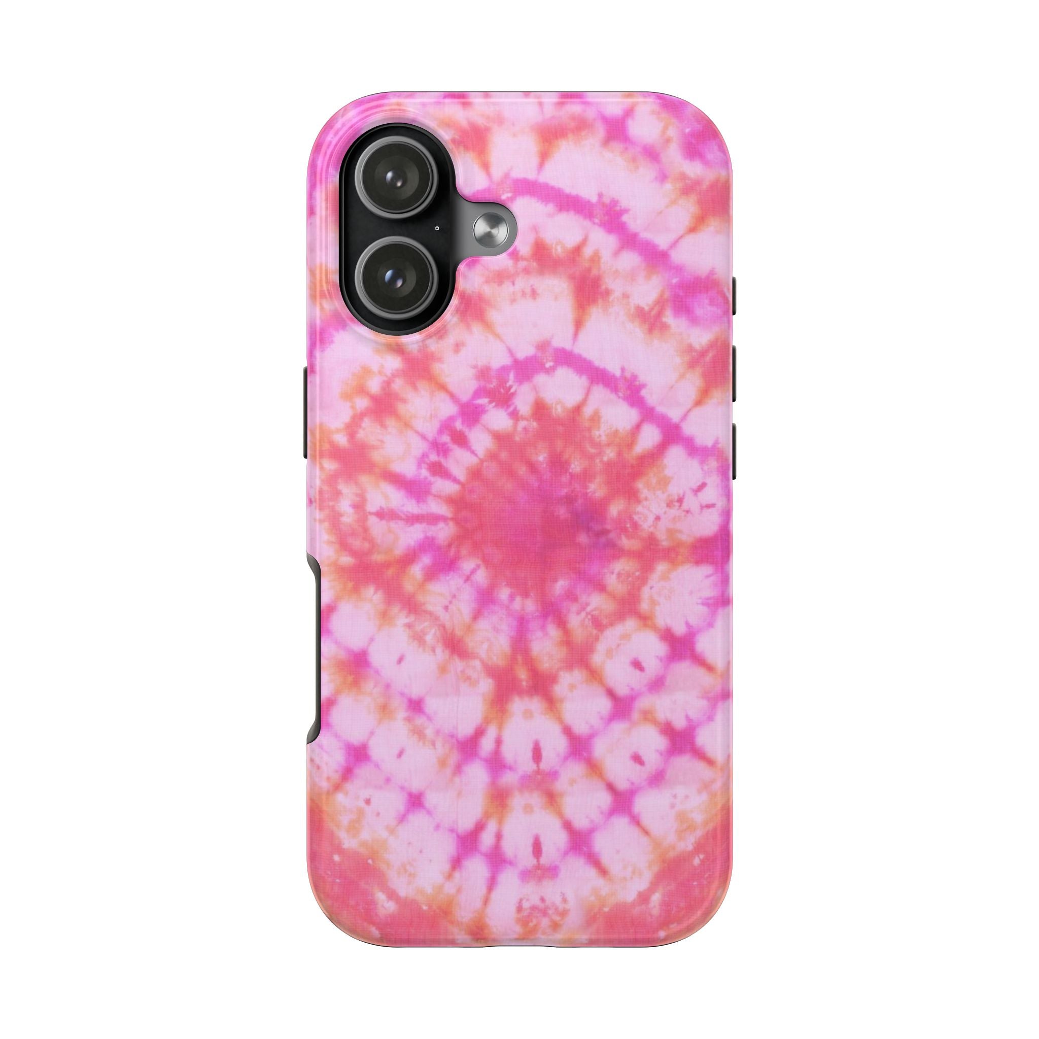 PINK SUNSET TIE-DYE PHONE CASE