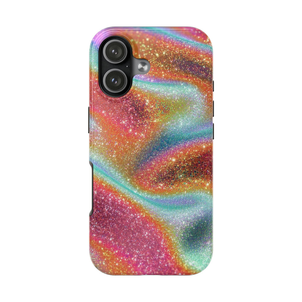 TROPICAL GALAXY GLITTER DUNES PHONE CASE