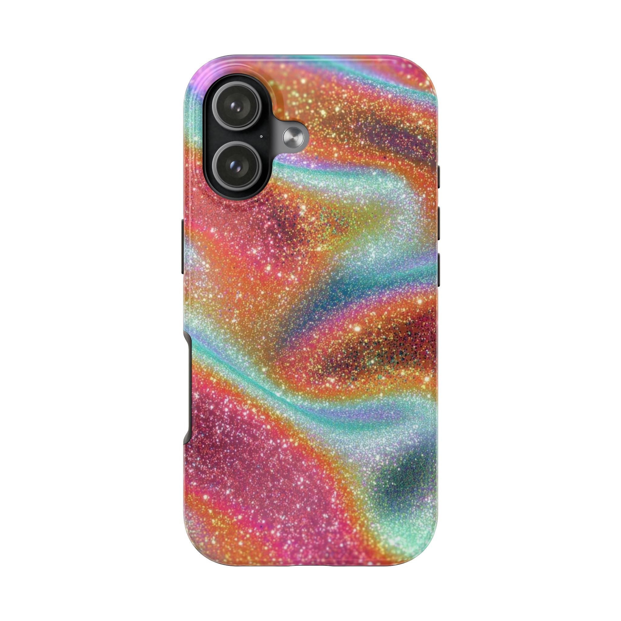 TROPICAL GALAXY GLITTER DUNES PHONE CASE
