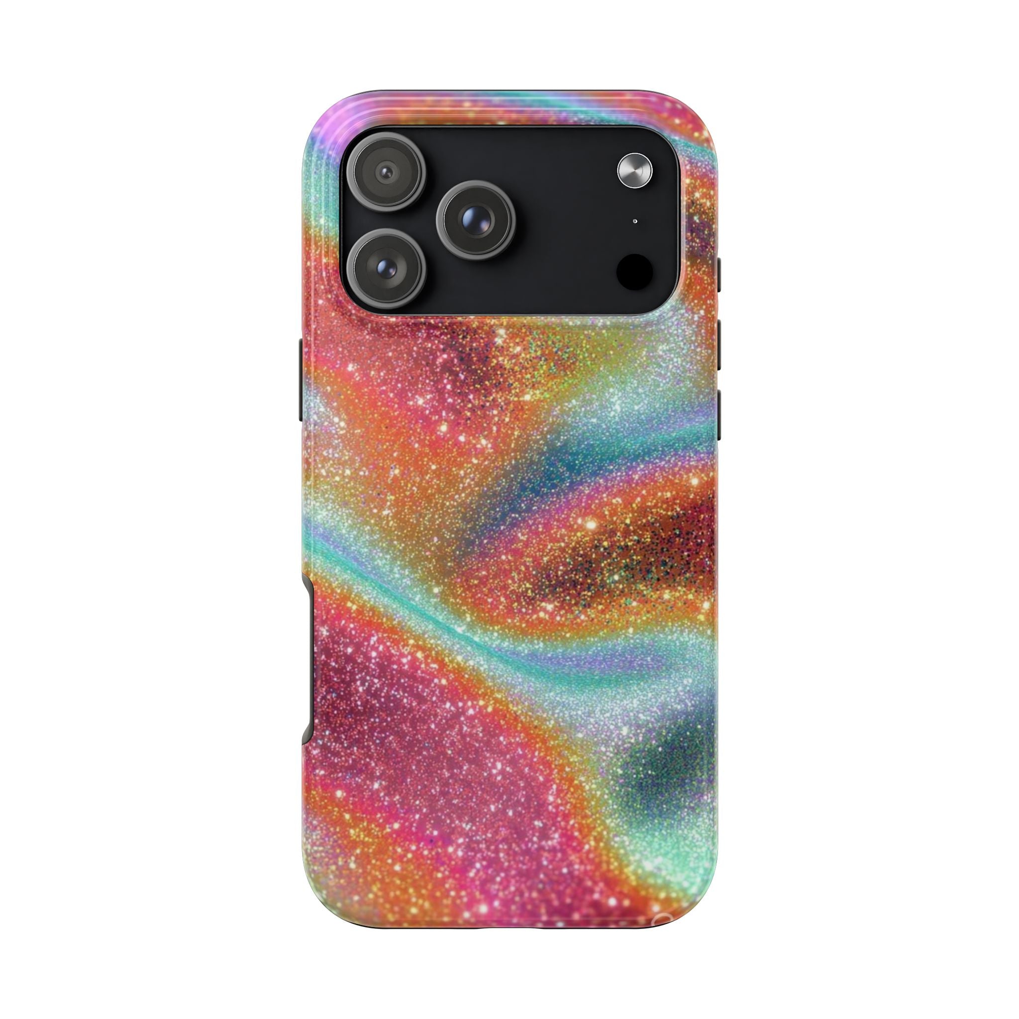 TROPICAL GALAXY GLITTER DUNES PHONE CASE