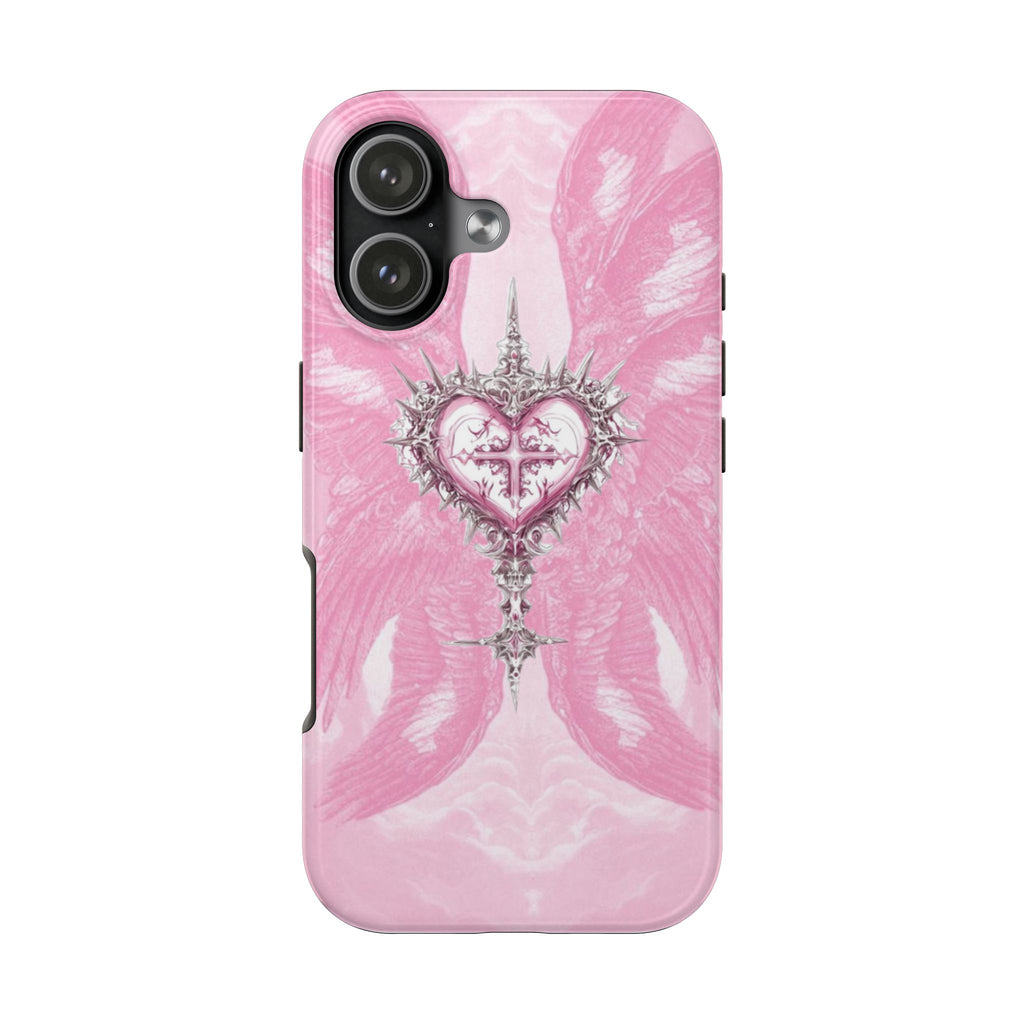 PINK ANGEL MADE IN HEAVEN PHONE CASE