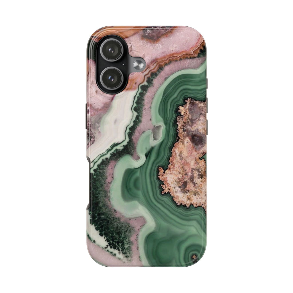 GREEN MINERAL QUARTZ PHONE CASE