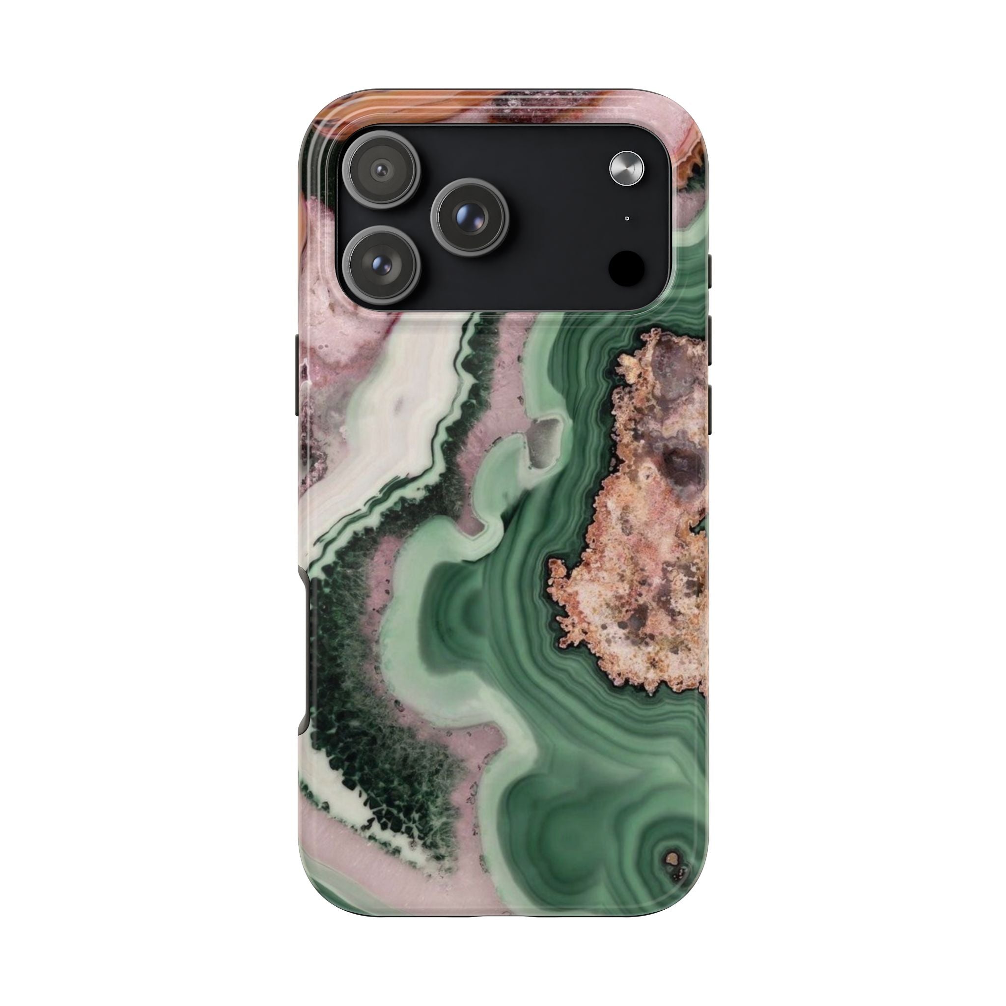 GREEN MINERAL QUARTZ PHONE CASE