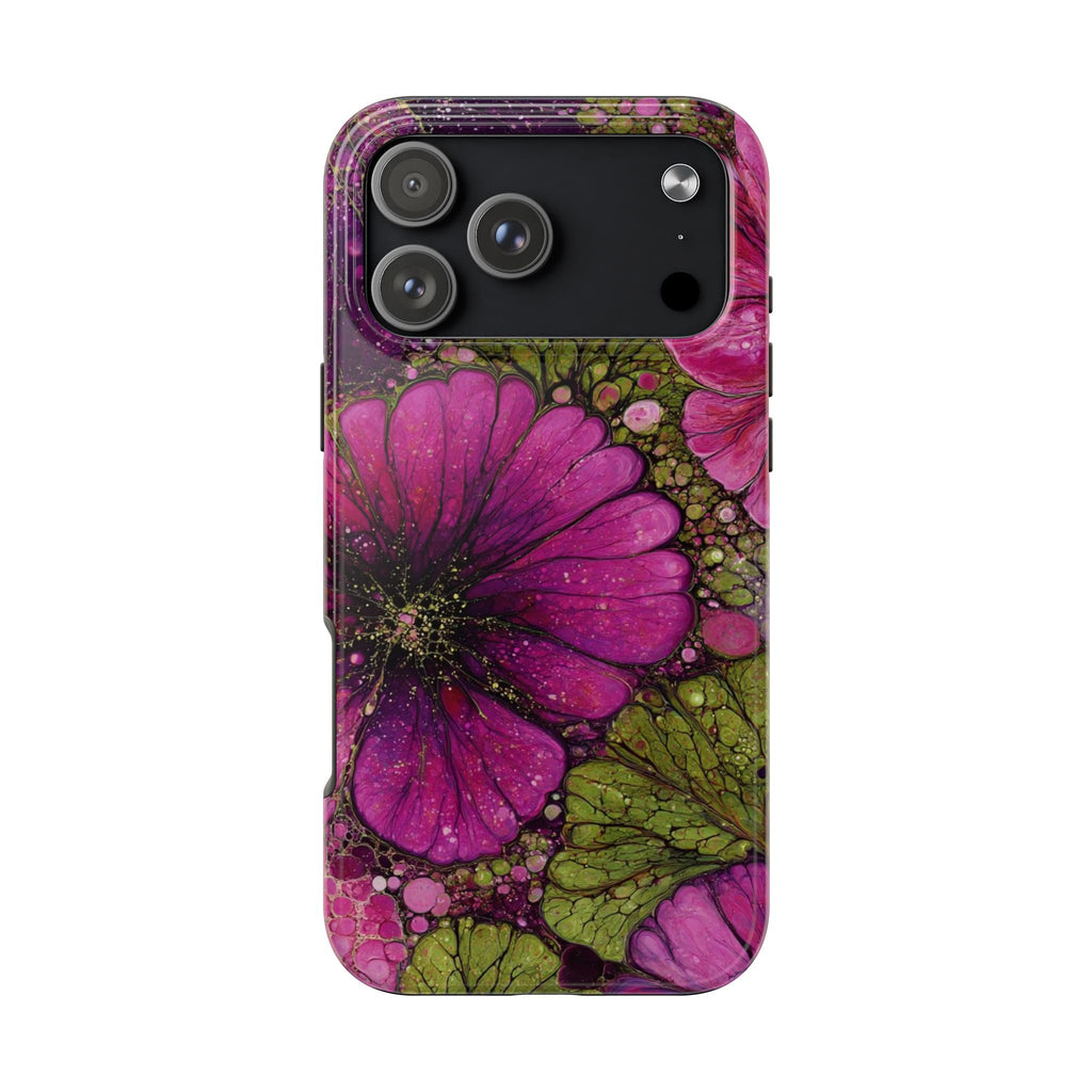 LUMINA SHIMMER FLORAL PHONE CASE