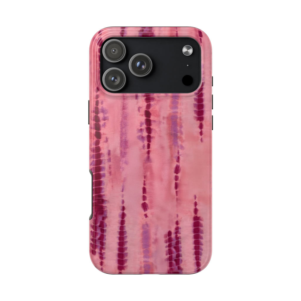 PLUM TIE-DYE PHONE CASE