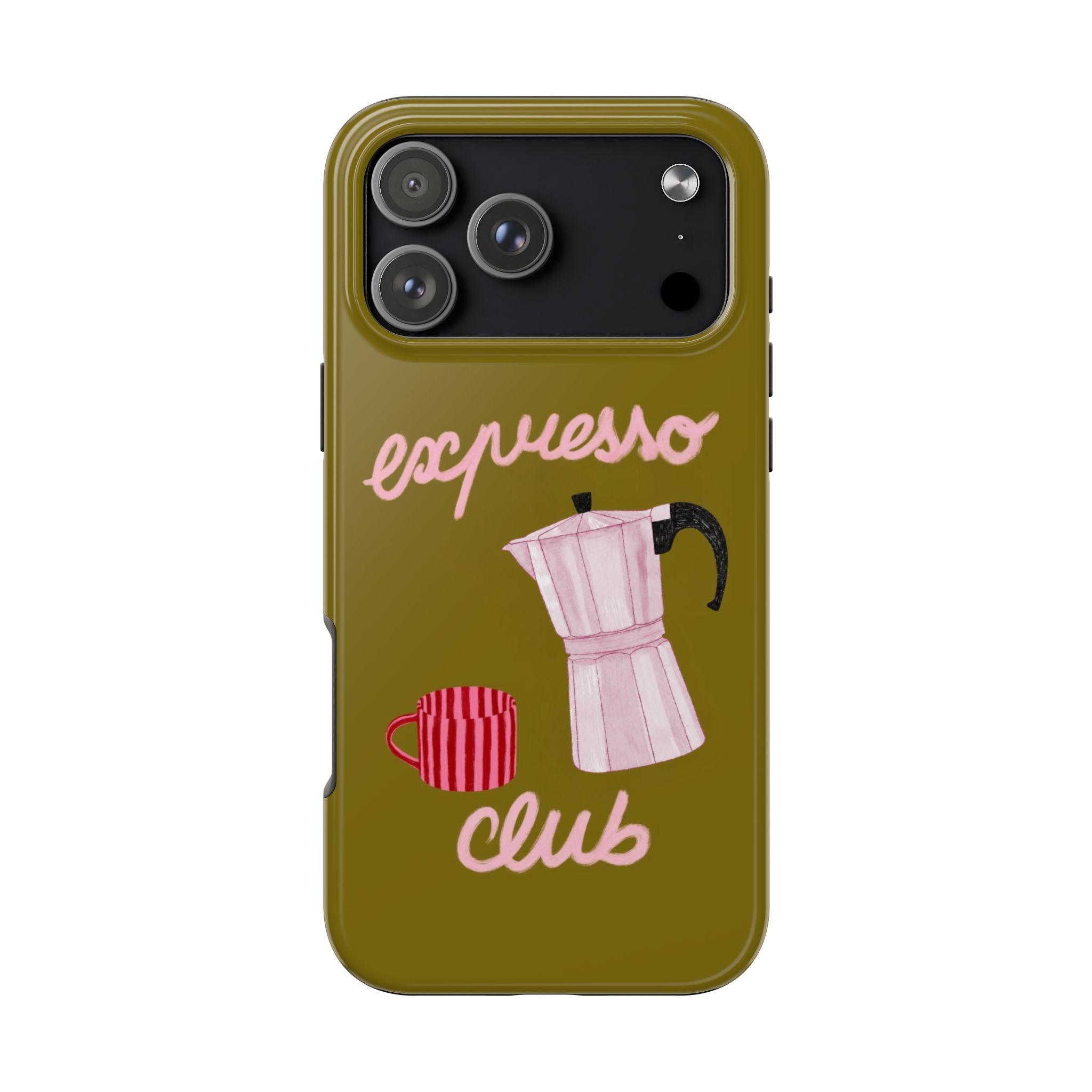 ESPRESSO CLUB ITALIAN COFFEE PHONE CASE