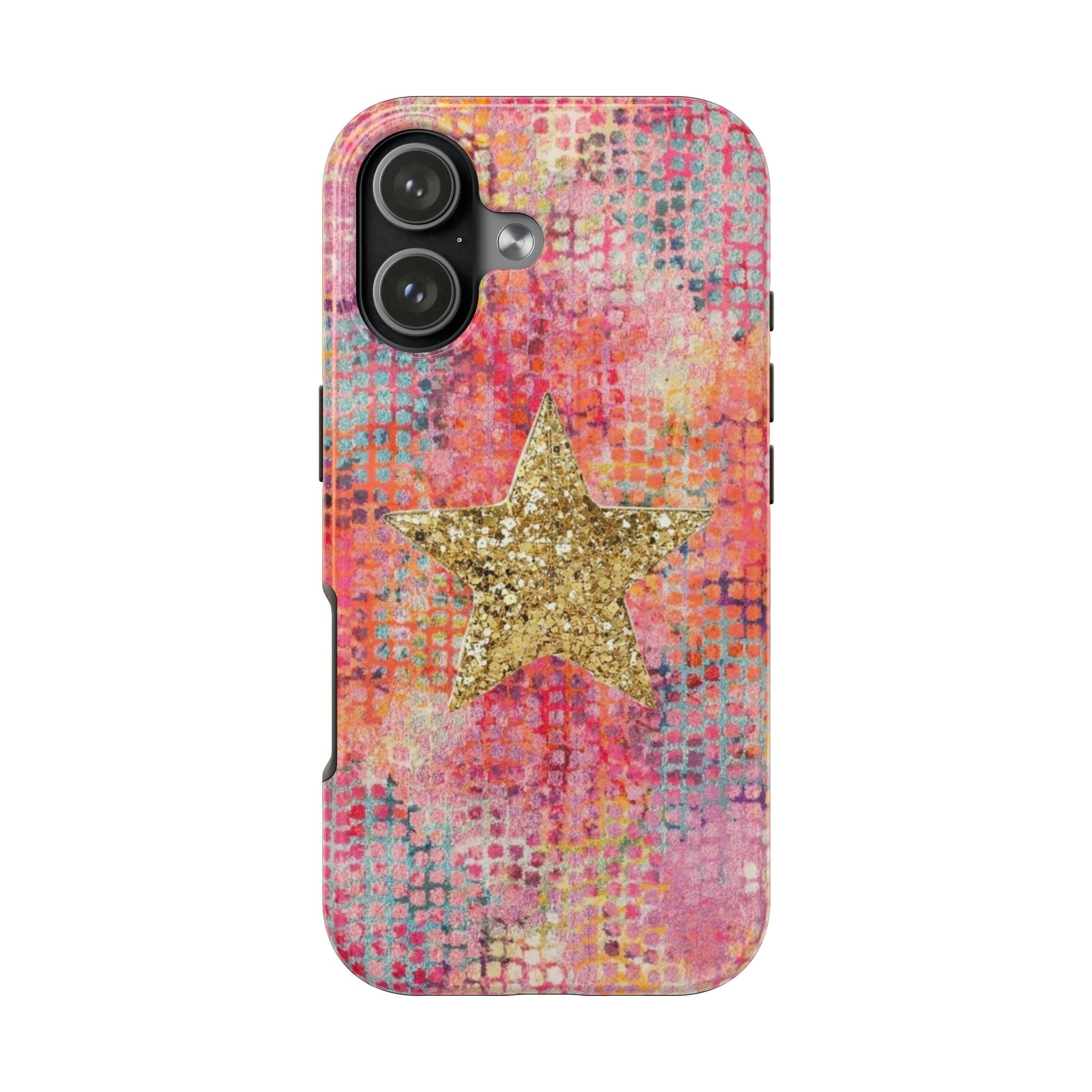 PRISM CRUSH GOLD STAR PHONE CASE