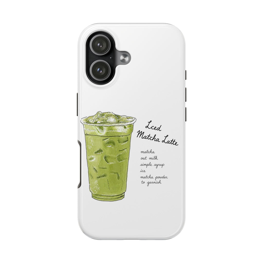 ICED MATCHA LATTE PHONE CASE