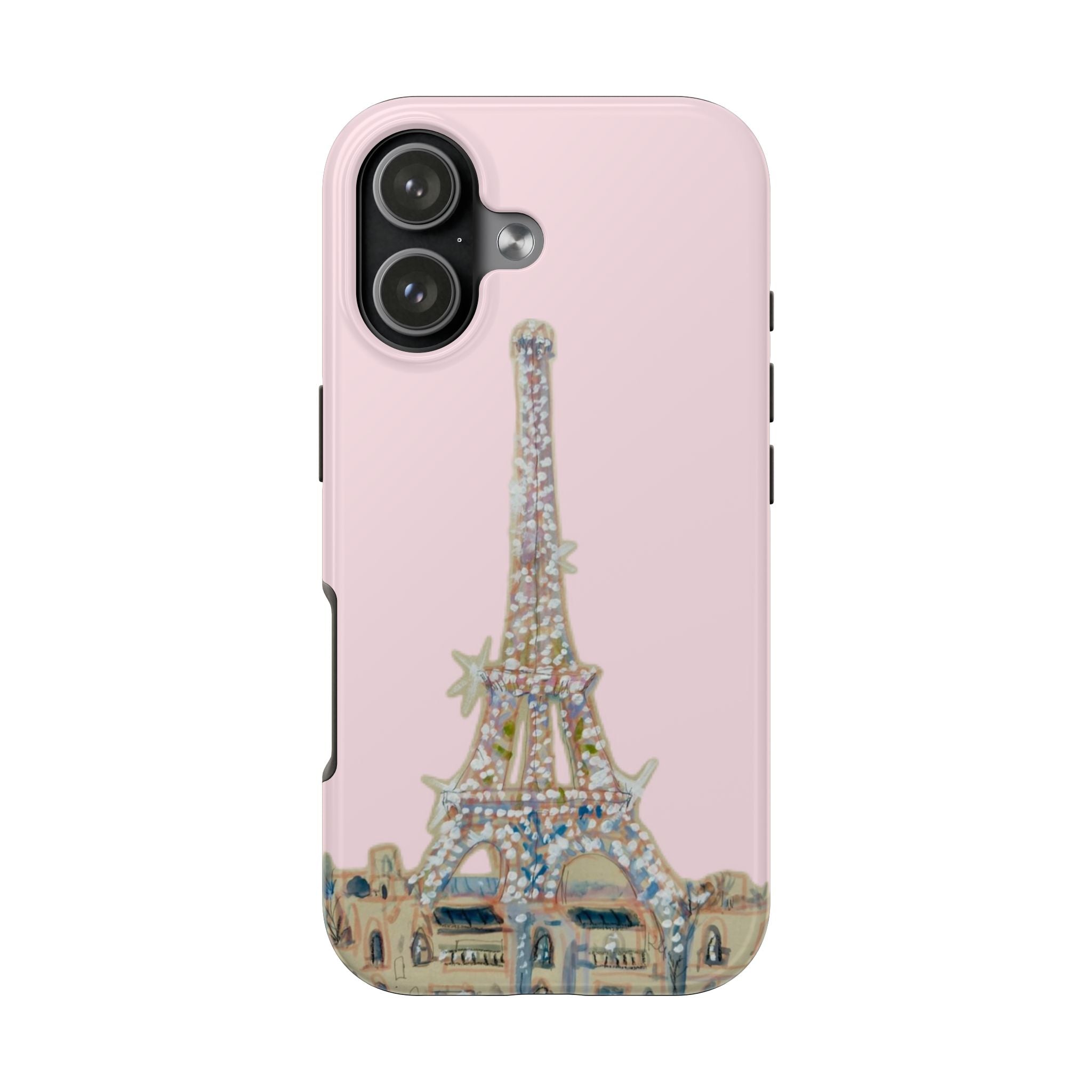 PINK PARIS EIFFEL TOWER PHONE CASE