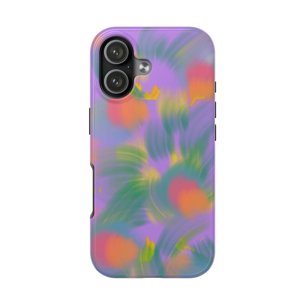 PURPLE PEACH PRISM PHONE CASE