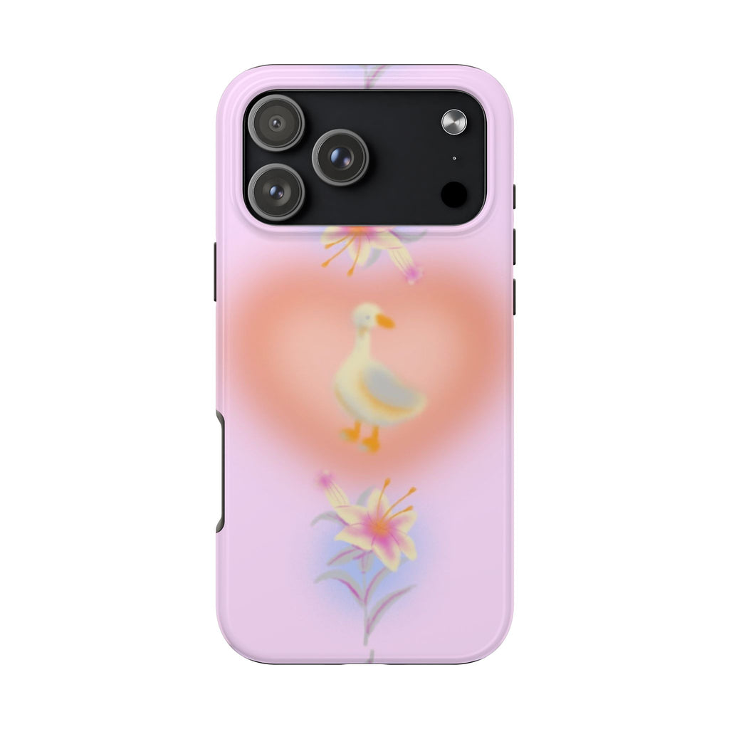 LILAC COQUETTE DUCK AURA PHONE CASE