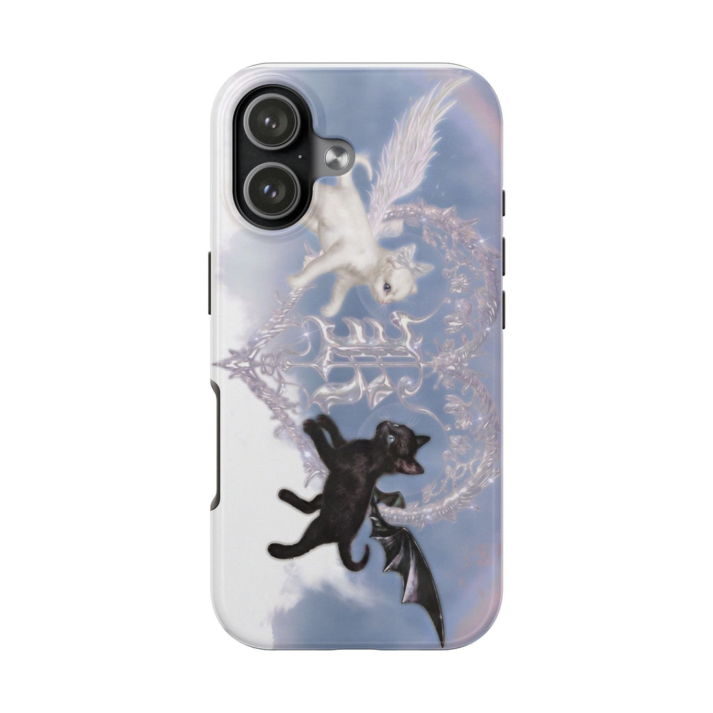 Y2K ANGEL CATS PHONE CASE