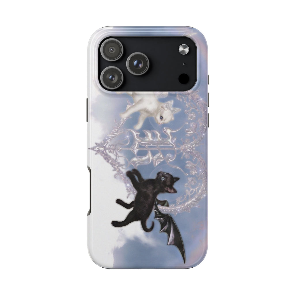 Y2K ANGEL CATS PHONE CASE