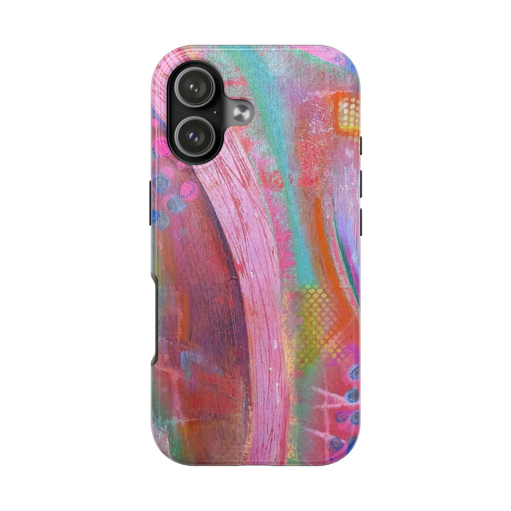 PINK COSMIC BLUSH PHONE CASE