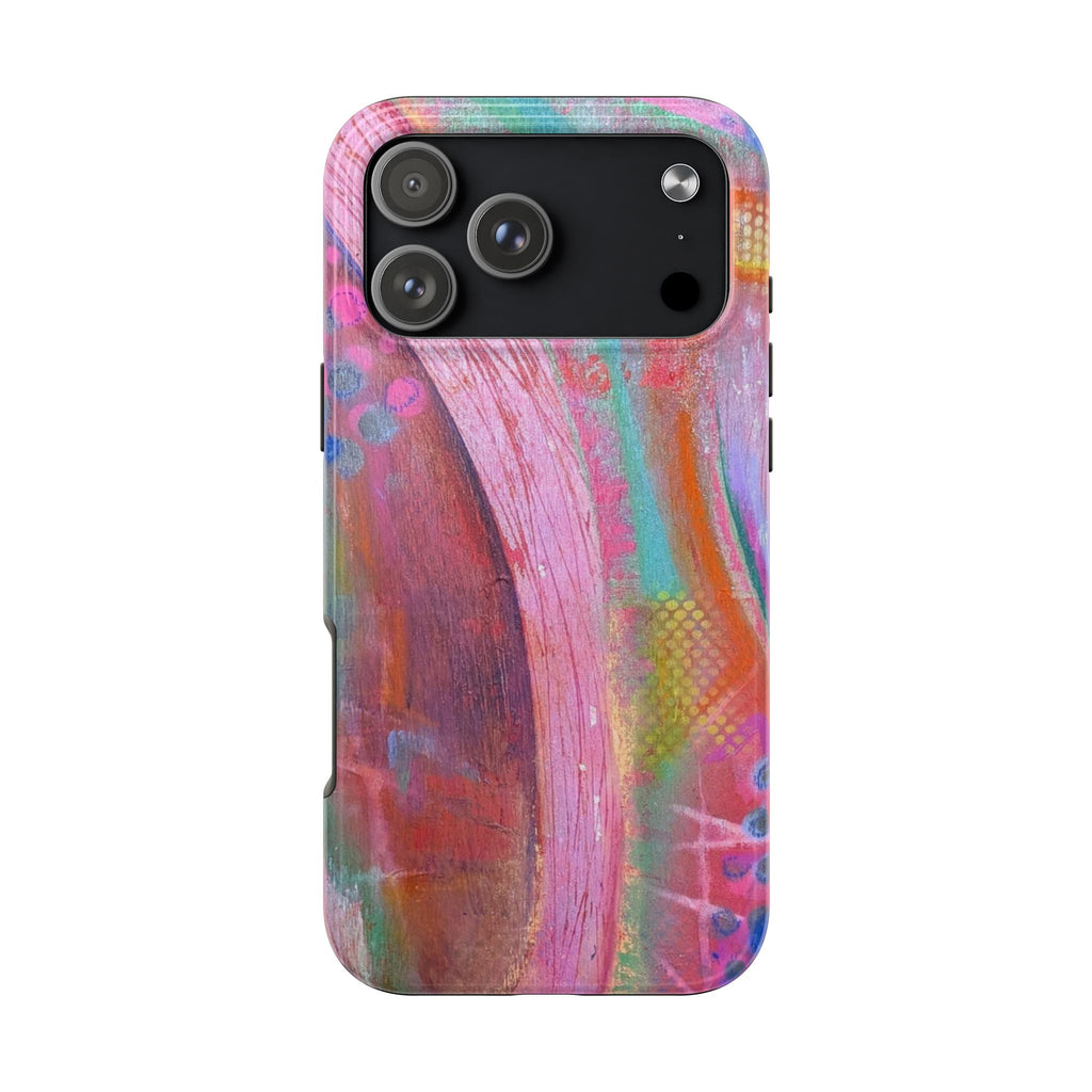 PINK COSMIC BLUSH PHONE CASE