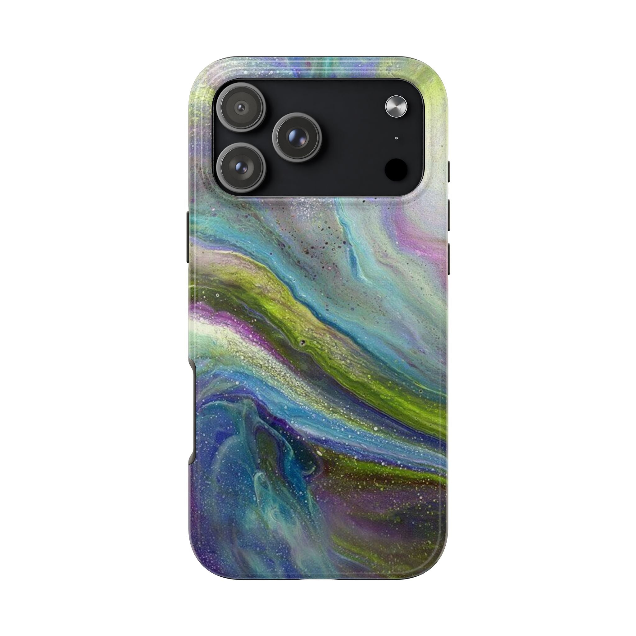 ASTRAL BLOOM GLOSS SWIRL PHONE CASE