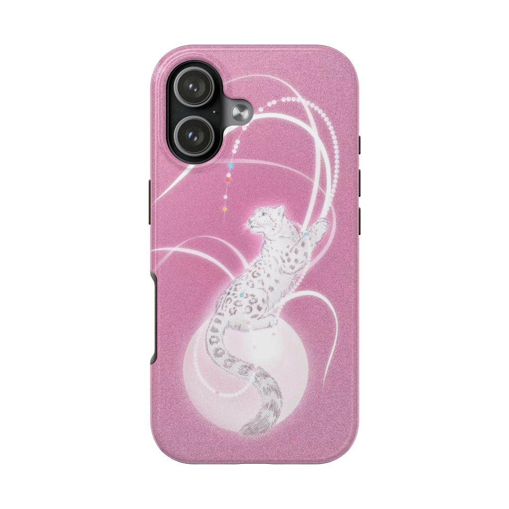 PINK ETHEREAL TIGER PHONE CASE