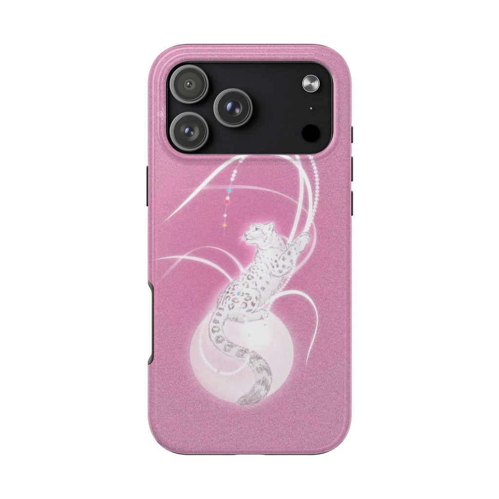 PINK ETHEREAL TIGER PHONE CASE