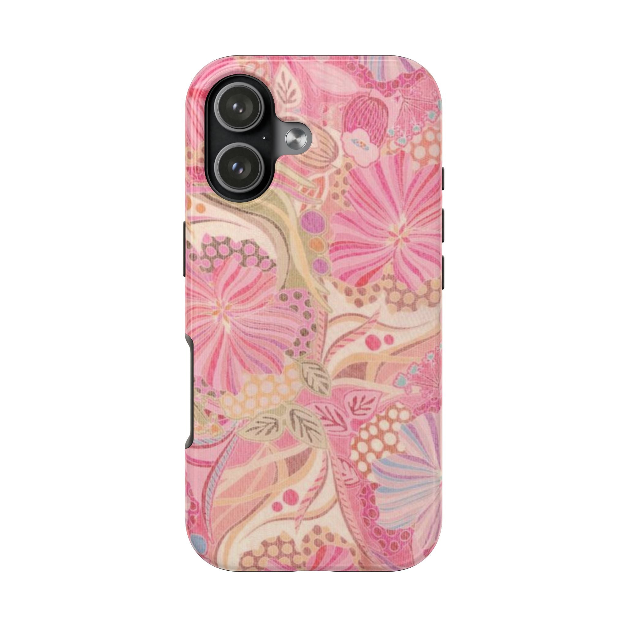 ROSEY REVERIE PINK FLORAL WHIMSY PHONE CASE