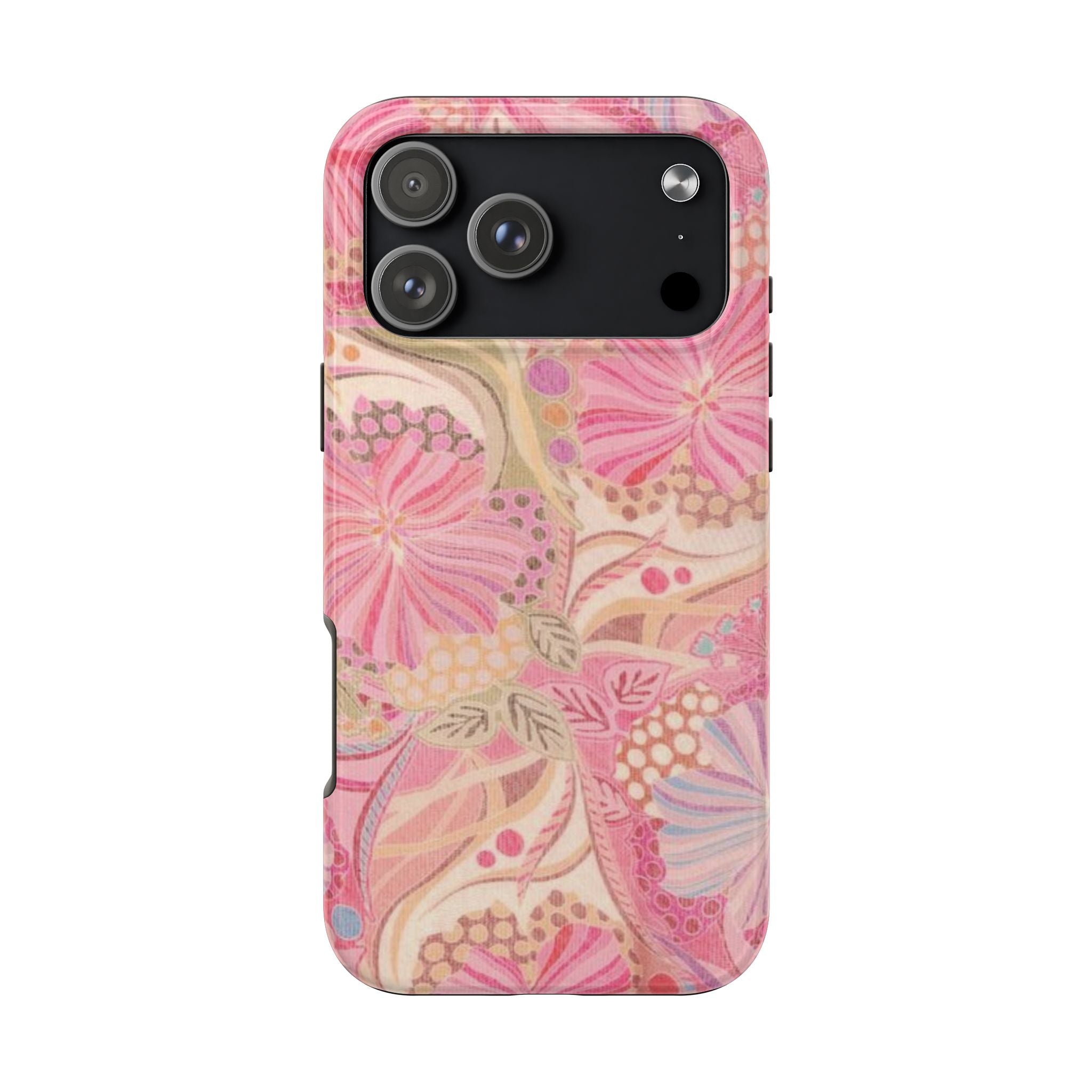 ROSEY REVERIE PINK FLORAL WHIMSY PHONE CASE