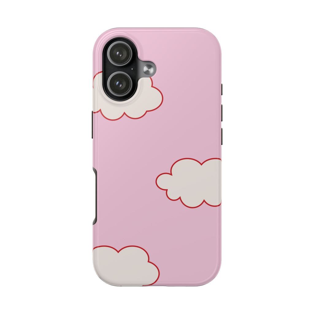 PINK CLOUDS MINIMALIST PHONE CASE