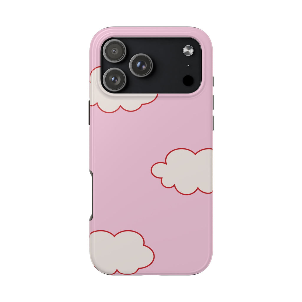 PINK CLOUDS MINIMALIST PHONE CASE