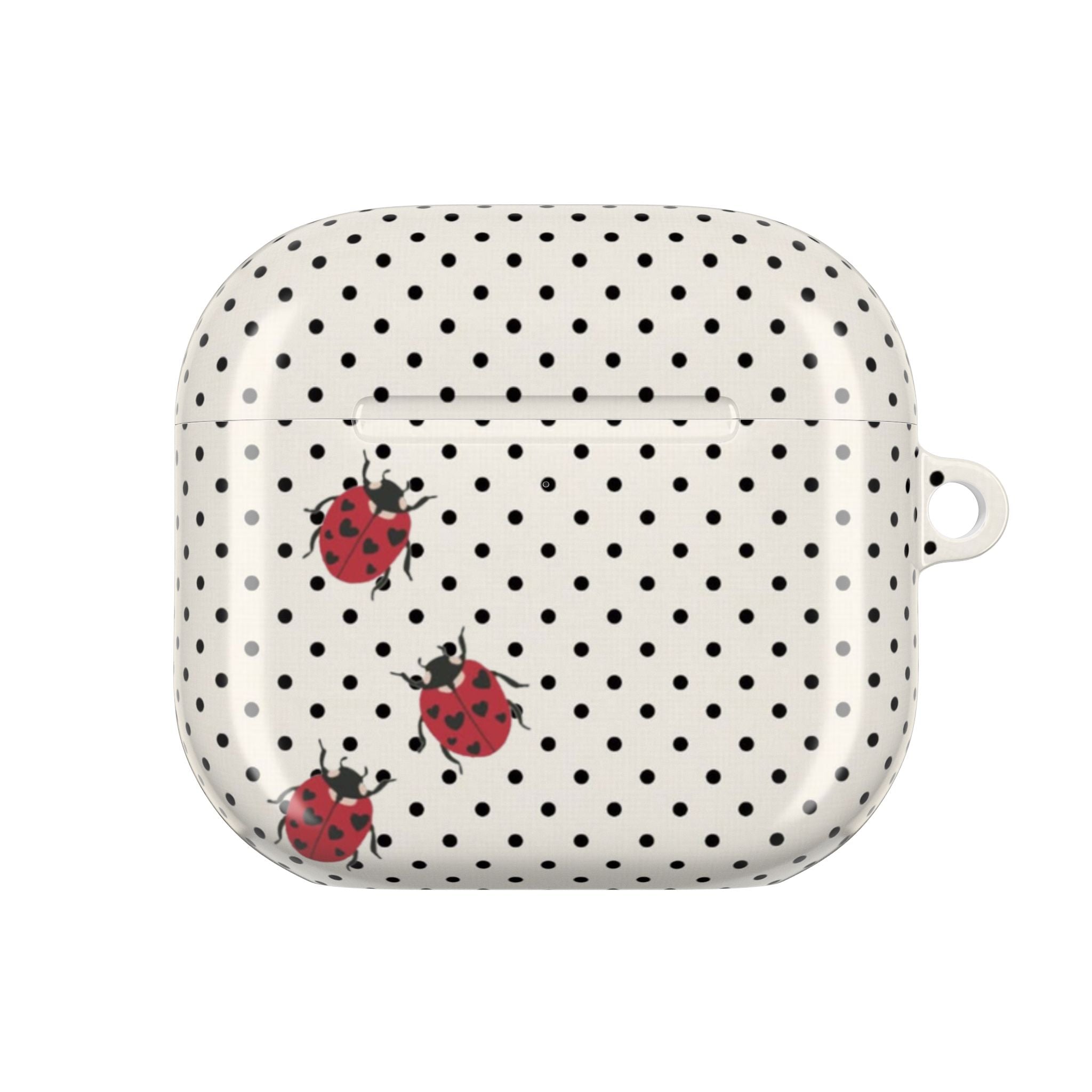 POLKA DOTS LADYBUGS COQUETTE AIRPOD CASE