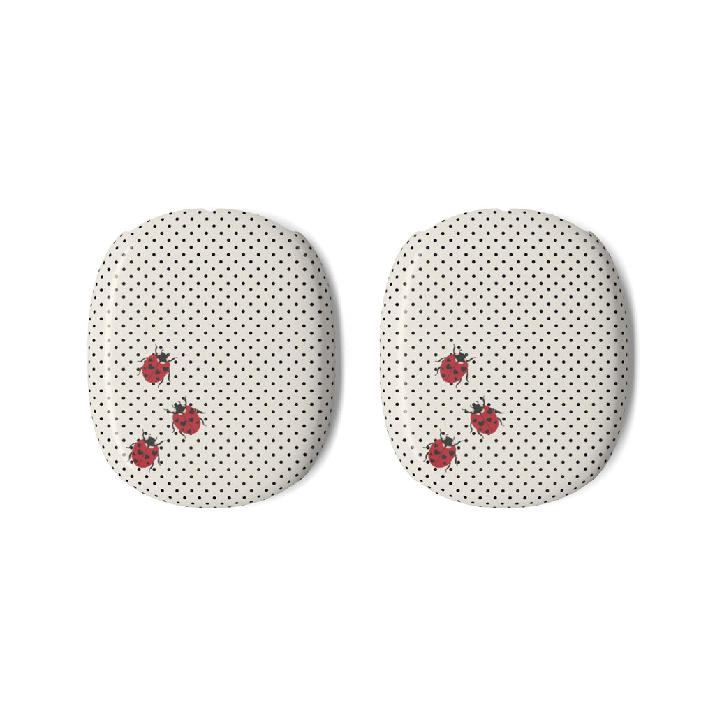 POLKA DOTS LADYBUGS COQUETTE AIRPODS MAX CASE COVERS