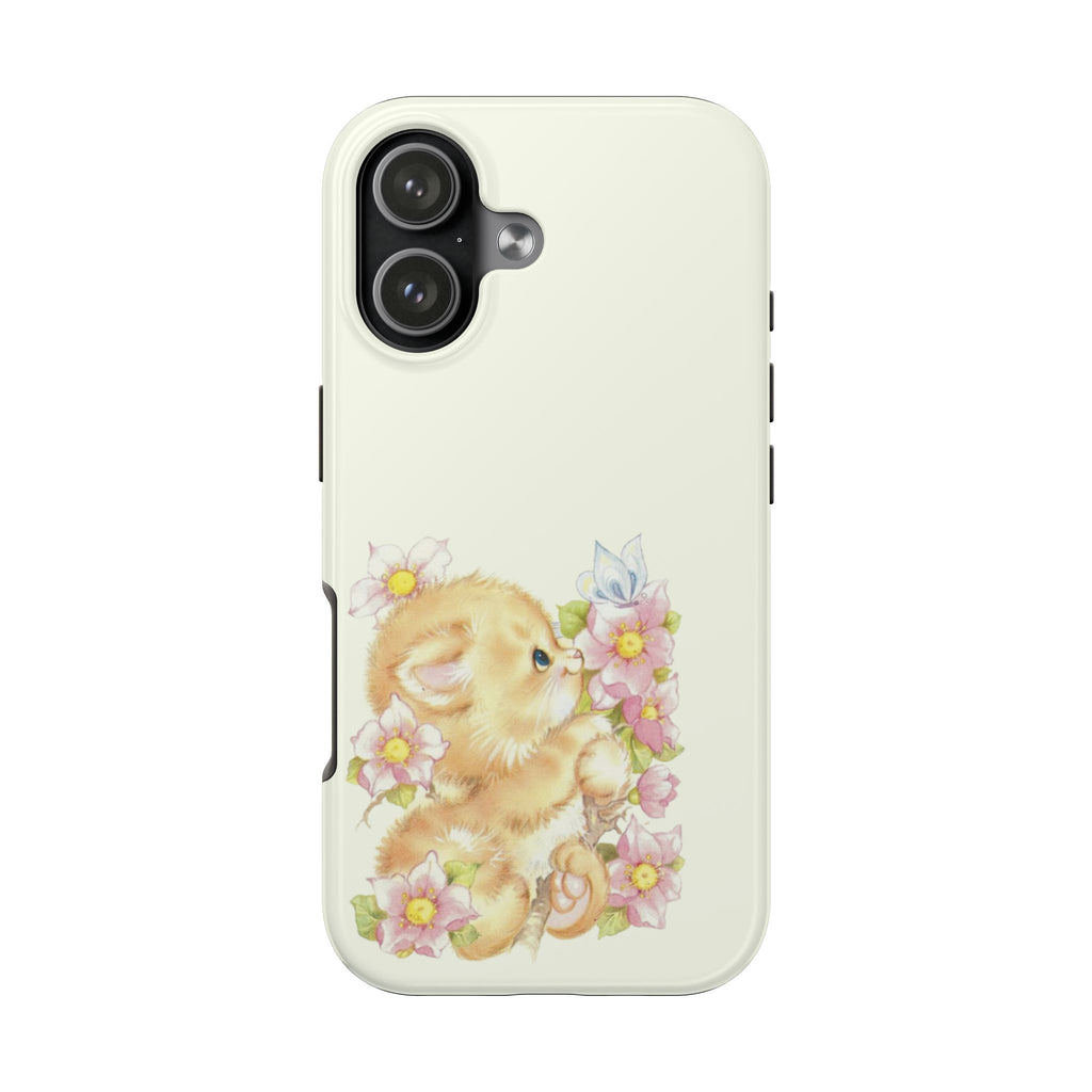 PETAL GARDEN KITTY PHONE CASE