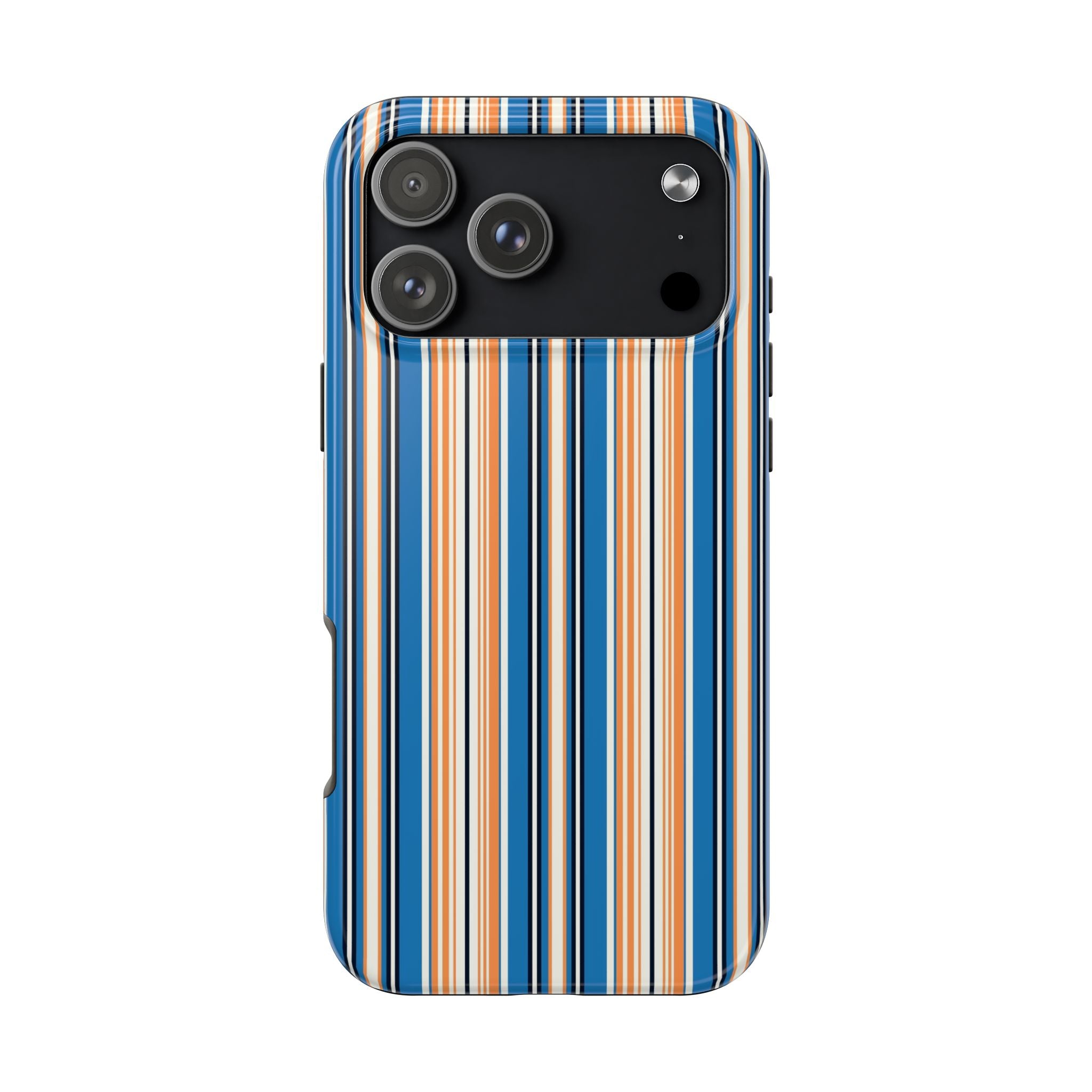 TANGERINE CLUB STRIPES PHONE CASE