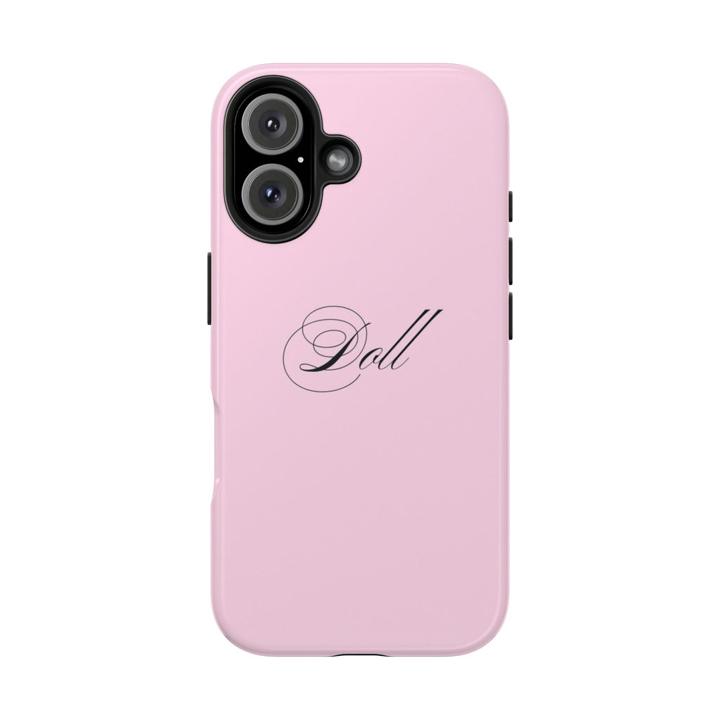 PINK DOLL PHONE CASE