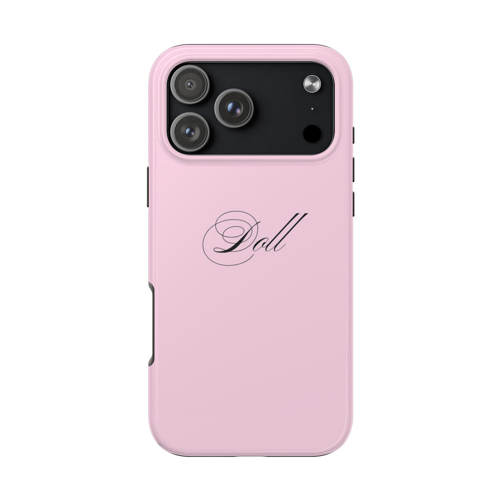 PINK DOLL PHONE CASE