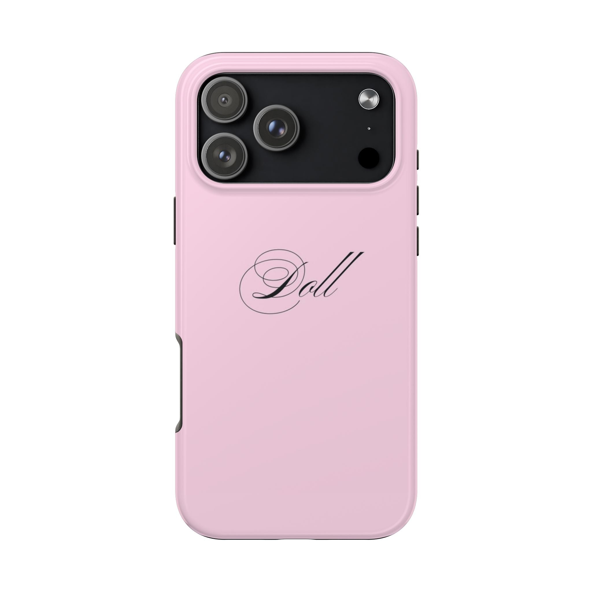 PINK DOLL PHONE CASE