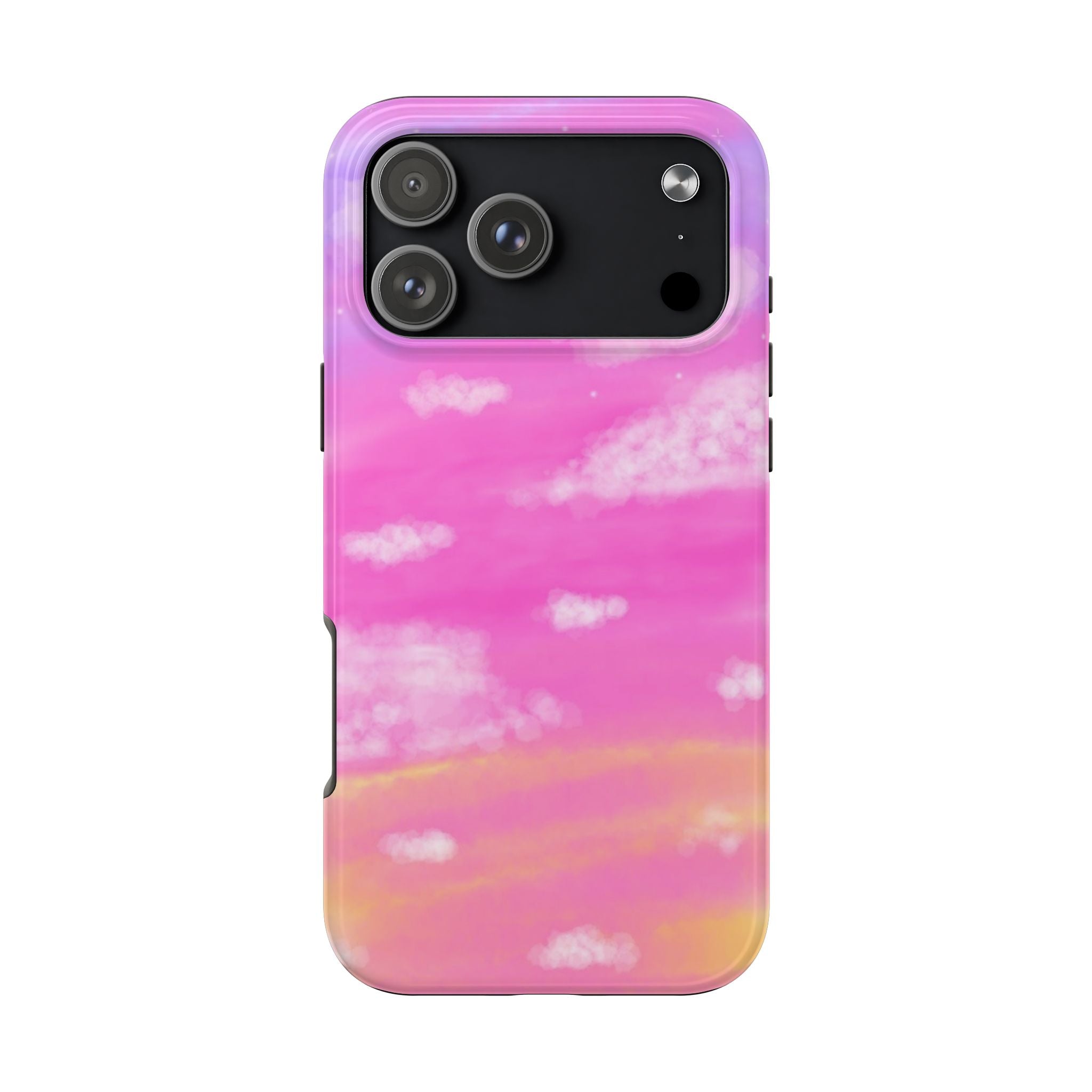 PINK SUNSET CLOUDS PHONE CASE