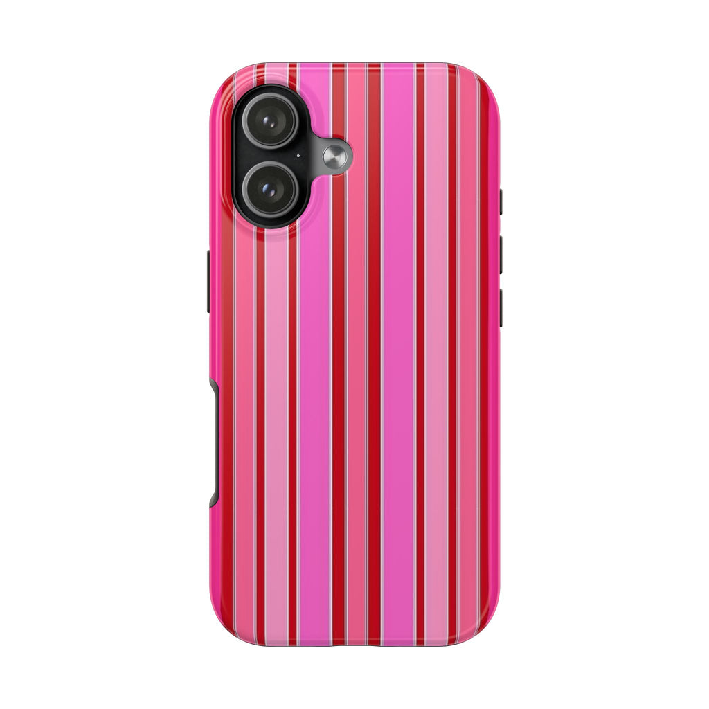 LEXINGTON PINK STRIPES PHONE CASE
