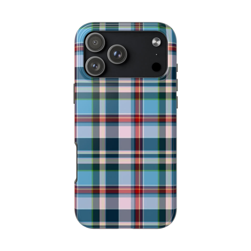 WESTERLY PLAID STRIPES PHONE CASE
