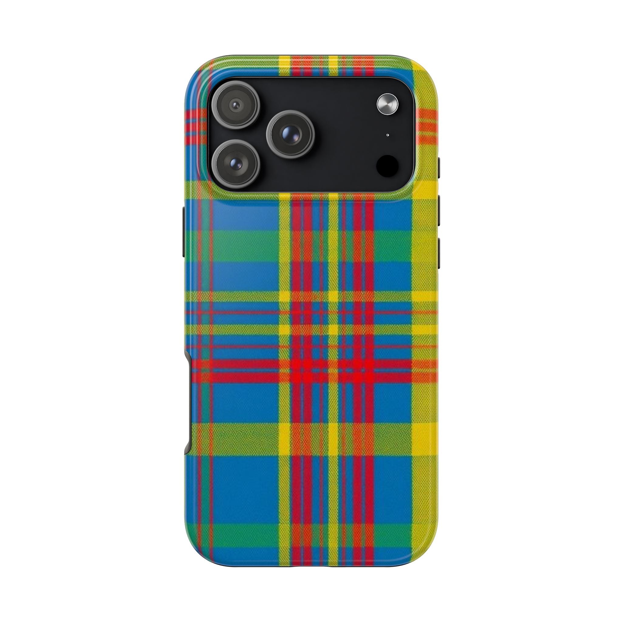 VAIL PLAID STRIPES PHONE CASE