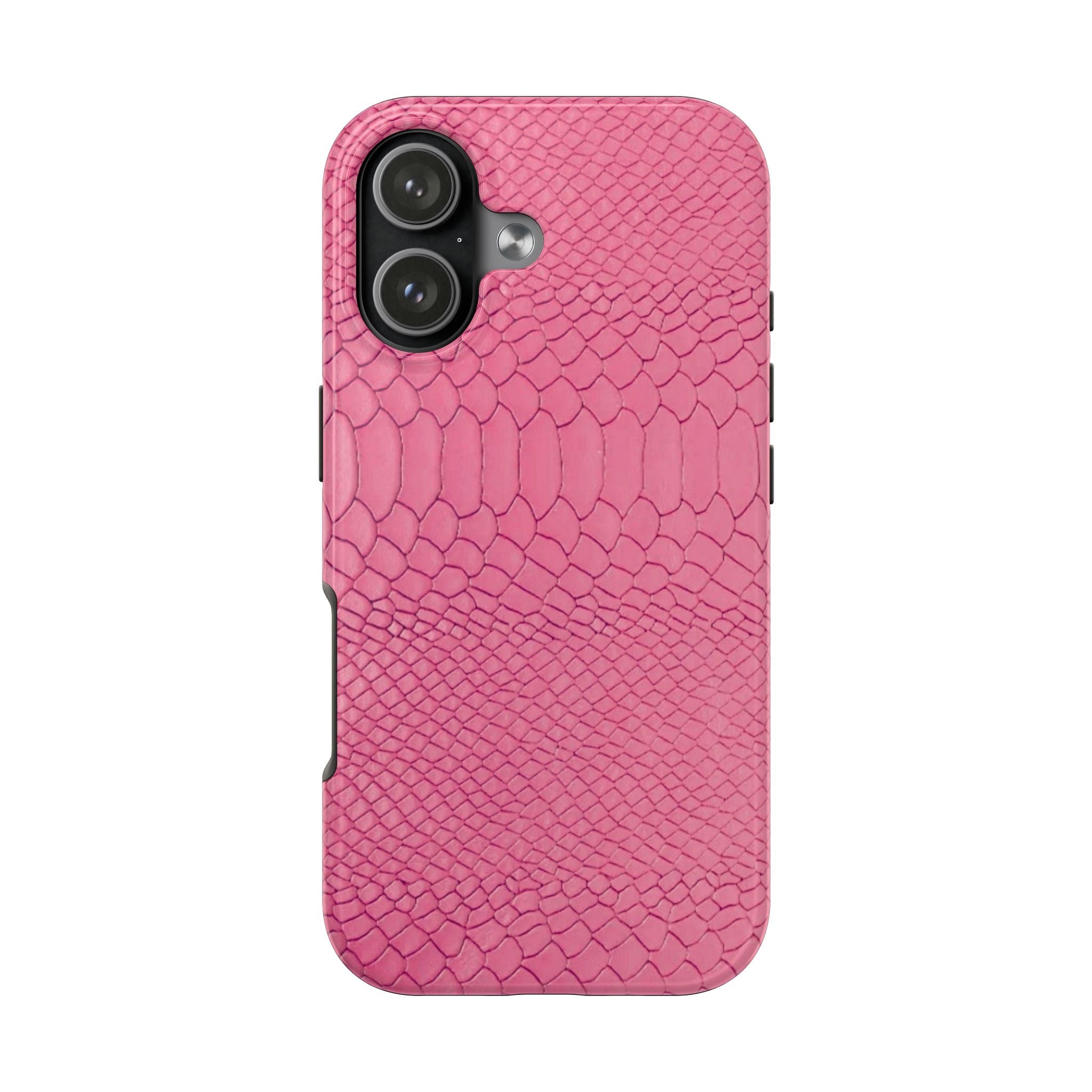 PINK MINIMALIST CROC PHONE CASE
