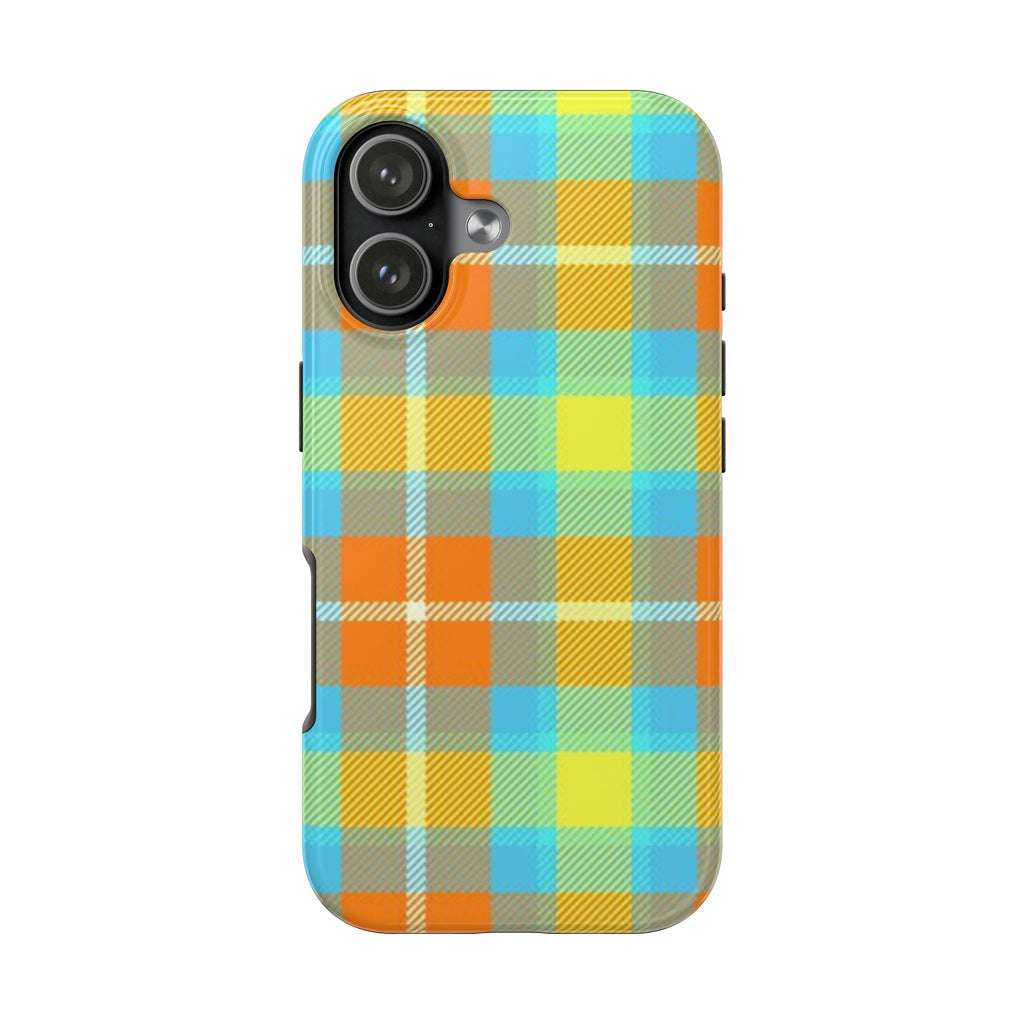 CAMDEN PLAID STRIPES PHONE CASE