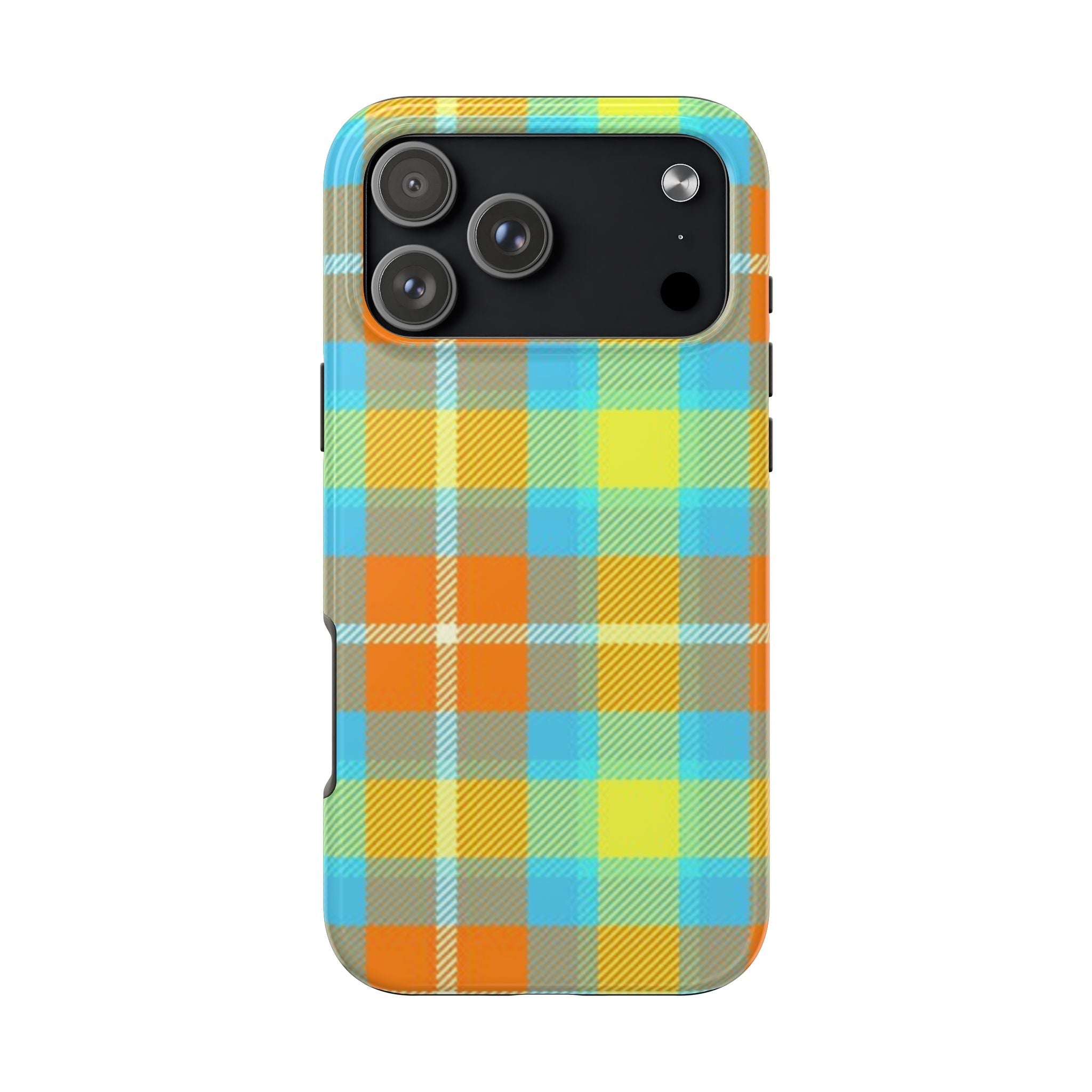 CAMDEN PLAID STRIPES PHONE CASE