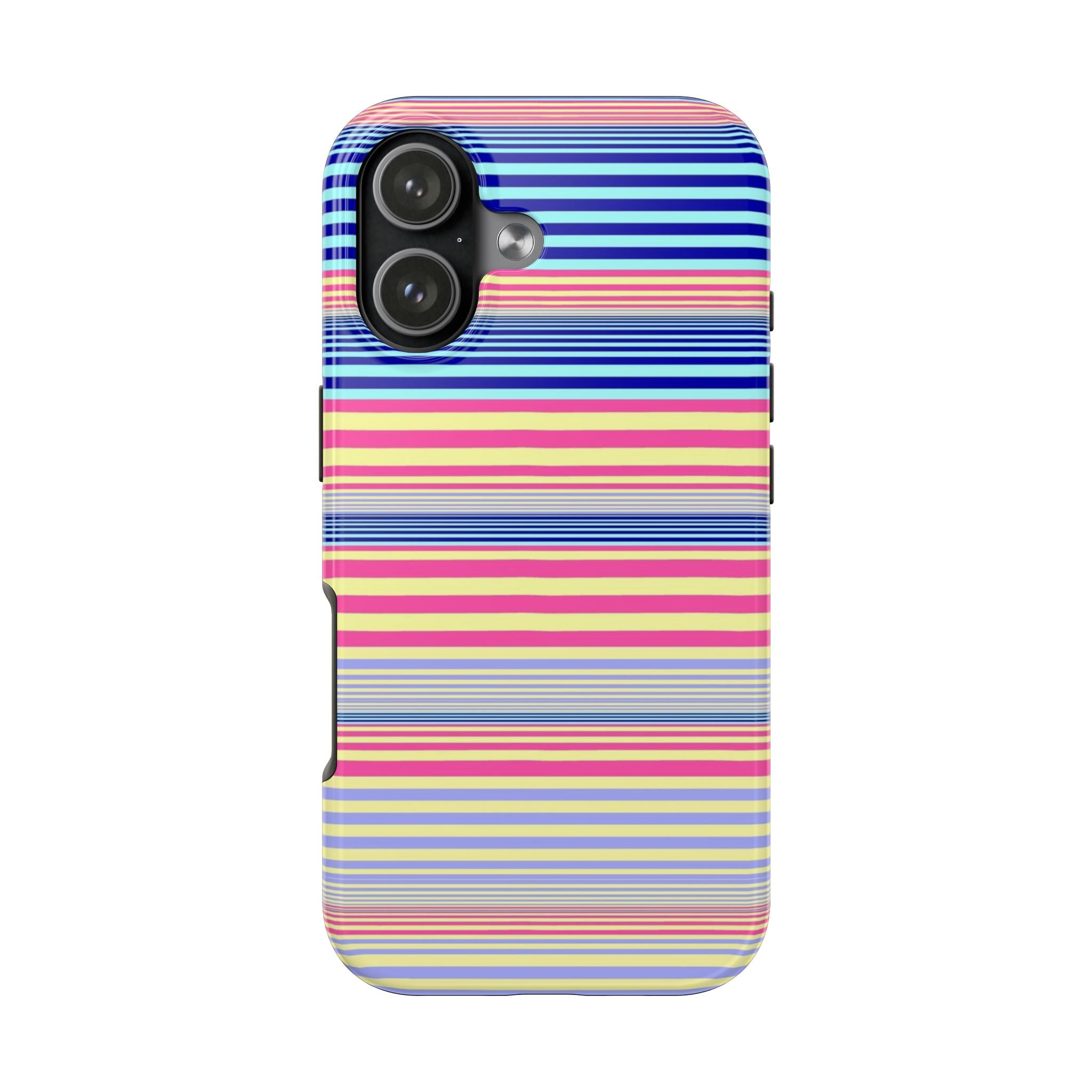 MARINA DEL REY STRIPES PHONE CASE