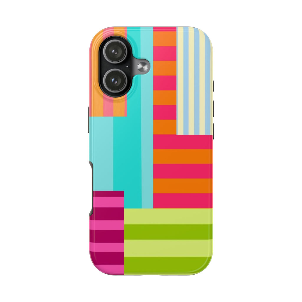 SPENCER MULTI STRIPES PHONE CASE