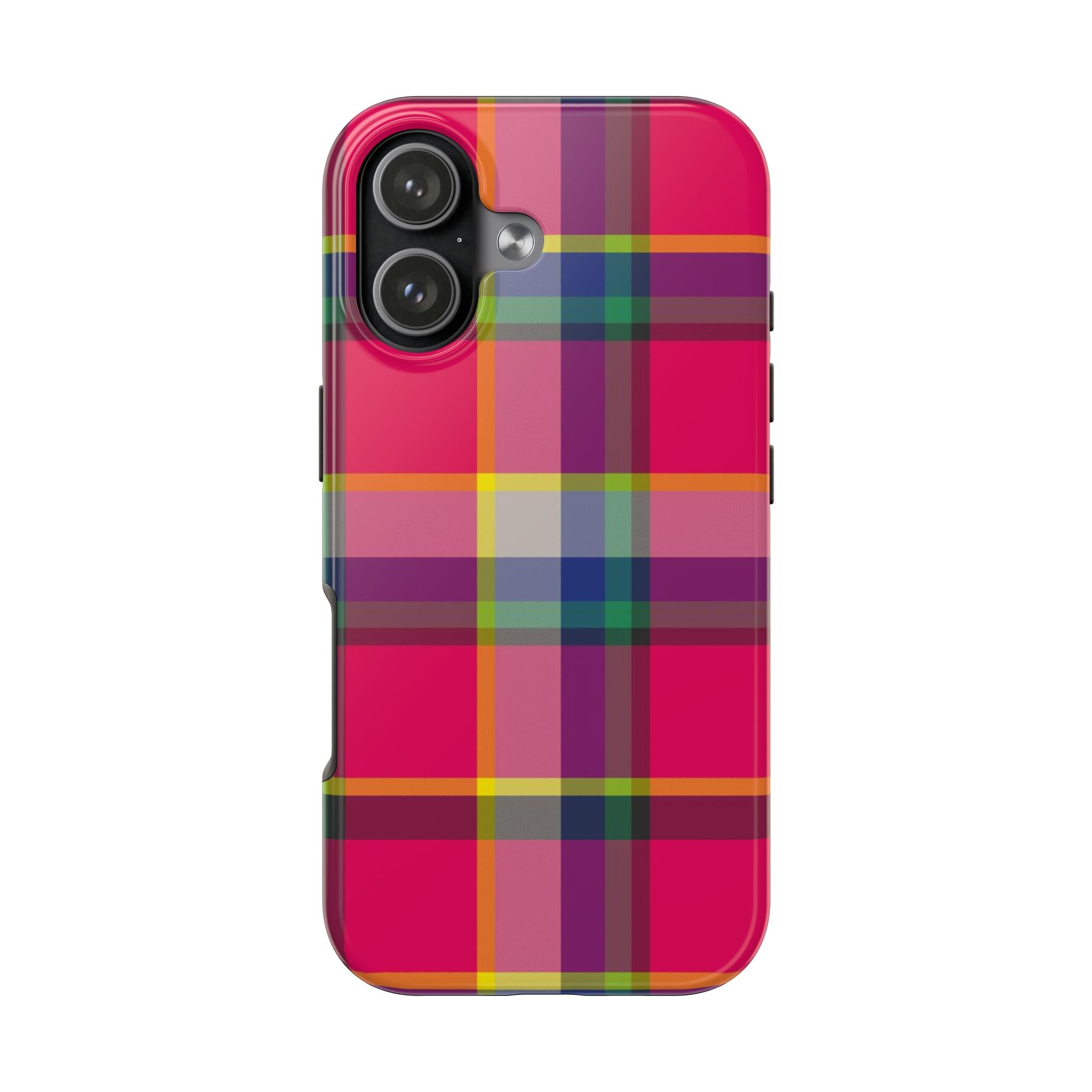 KENNEDY PLAID STRIPES PHONE CASE